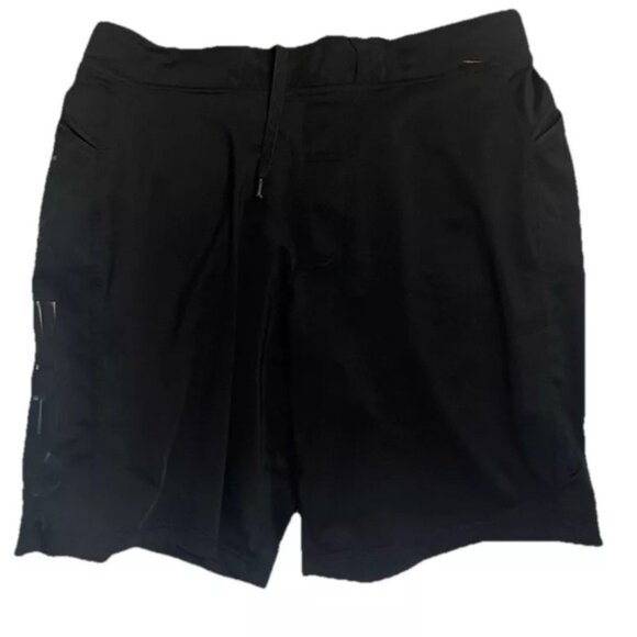 Hylete Men’s Size Medium Black Polyester Above-Knee Activewear Shorts - Picture 1 of 5